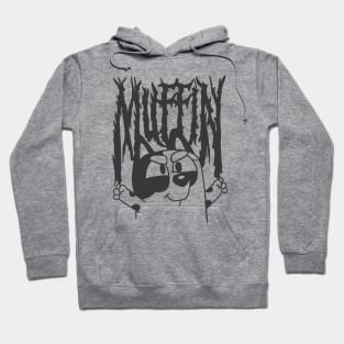 MUFFIN BLACK METAL Hoodie